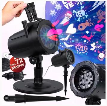 LED laser licht projector met 48 motieven (Kerst artikelen) beschikbaar voor biedingen