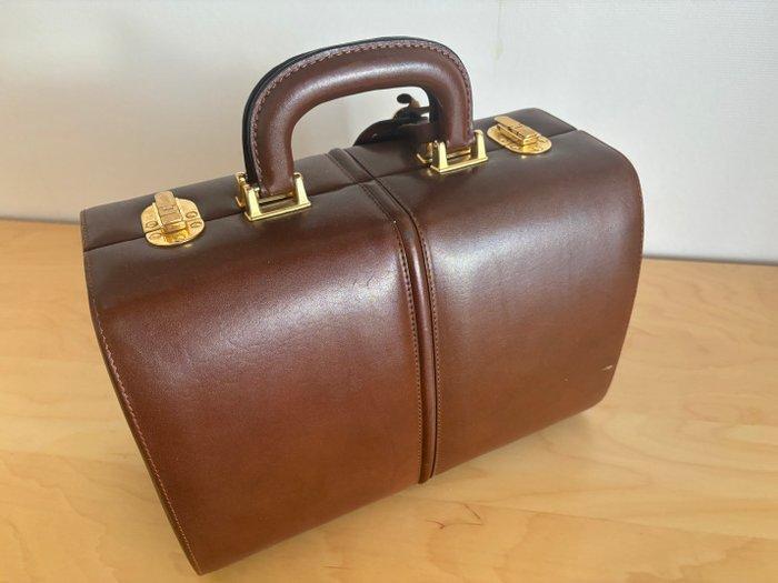 Leder Arzttasche, Wochenendtasche, von DESA -, Antiek en Kunst, Curiosa en Brocante