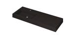 Wastafel INK Momento 1200x450x90 mm Quartz zwart 3421246, Ophalen of Verzenden, Nieuw, Overige typen