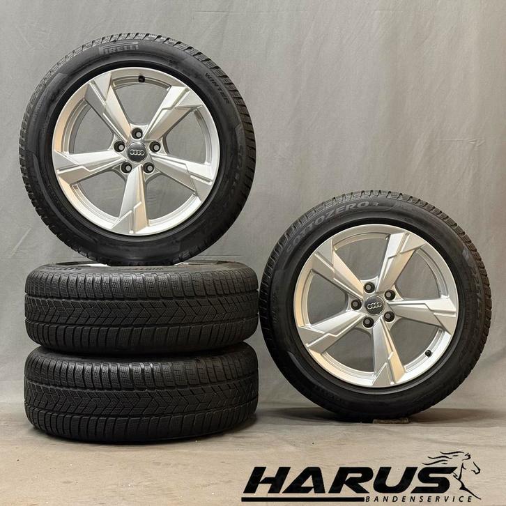 Audi A6 A7 4K C8 18 inch velgen + Pirelli Sottozero 3 winter, Auto-onderdelen, Banden en Velgen, 18 inch, Erkend duurzaam, Winterbanden