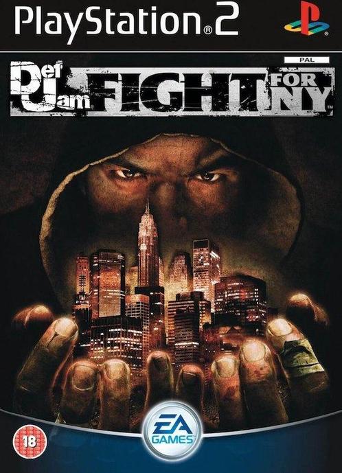 Def Jam Fight for NY (PS2 Games) (Playstation 2), Spelcomputers en Games, Games | Sony PlayStation 2, Zo goed als nieuw, Ophalen of Verzenden