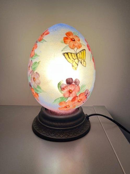 Tafellamp - Glas, Antiek en Kunst, Curiosa en Brocante