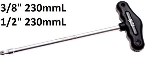 Bgs Technic T-sleutel with 3/8 tilt vierkante drive (wobb..., Auto diversen, Autogereedschap, Verzenden