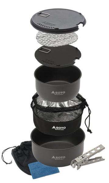 Soto Outdoors Navigator aluminium pannenset kamperen camper beschikbaar voor biedingen