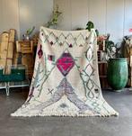 Boho Chic Moroccan Colorful Boujad Wool Rug - Berber -, Nieuw