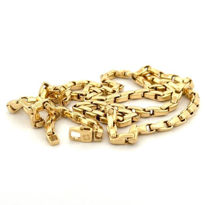 Handmade - Halsketting - 14 g - 18 karaat Witgoud, Sieraden, Tassen en Uiterlijk, Kettingen