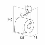 Toiletrolhouder Tiger Impuls Chroom, Ophalen of Verzenden, Nieuw