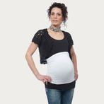 Op en Top Zwanger Zwangerschaps Buikband Luxe Wit, Nieuw