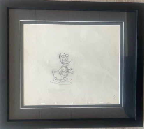 Walt Disney - Original Donald Duck Animation Drawing - 2, Boeken, Strips | Comics