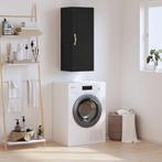 vidaXL Hangkast 34,5x34x90 cm zwart, Minder dan 50 cm, Verzenden, Nieuw, Minder dan 100 cm