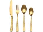 Veiling - Bestekset goud 24-delig hamered, Huis en Inrichting, Nieuw