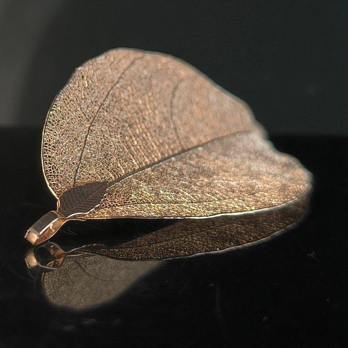 ander blad - Hoogte: 85 mm - Breedte: 40 mm- 2.16 g - (1), Verzamelen, Mineralen en Fossielen