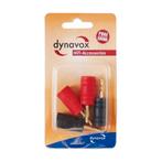 Dynavox Banaanstekker set - verguld - 4 stuks, Verzenden, Nieuw