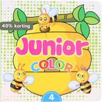 Junior Kleurboek - Kleuren - Stiften - Peuters - Kleuters -, Verzenden, Zo goed als nieuw