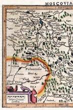 Europa - Rusland; J. Hondius / Mercator - Moscovia - 1607, Nieuw