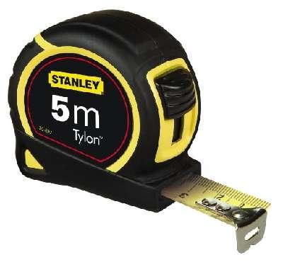 STANLEY ROLBANDMAAT TYLON 5M - 19MM, Doe-het-zelf en Verbouw, Gereedschap | Handgereedschap, Verzenden