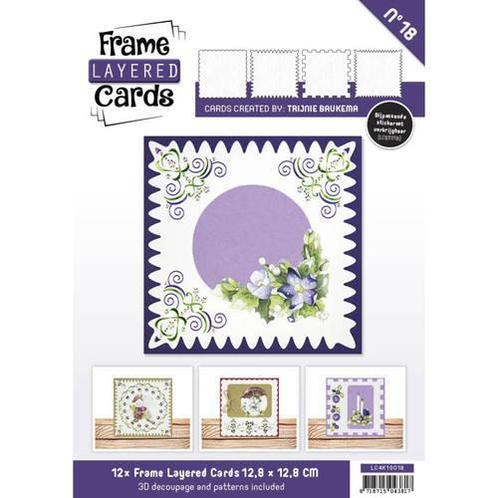 Frame Layered Cards 18 - 4K, Hobby en Vrije tijd, Overige Hobby en Vrije tijd, Verzenden