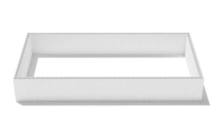 Polystyreen zwembad blokkenset - 10,00 x 5,00 x 1,50 m, Tuin en Terras, Zwembad-toebehoren, Nieuw, Verzenden