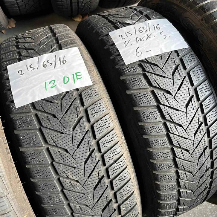 2 x Vredestein Wintrac Xtreme S 215-65-16 Winterbanden 6mm, Auto-onderdelen, Banden en Velgen, 16 inch, Winterbanden, 215 mm, Personenwagen