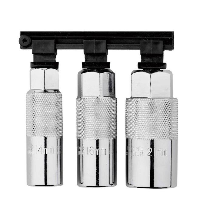 TM Bougie Dopsleutel Set 3/8 14, 16 en 21mm, Auto diversen, Autogereedschap, Nieuw, Verzenden
