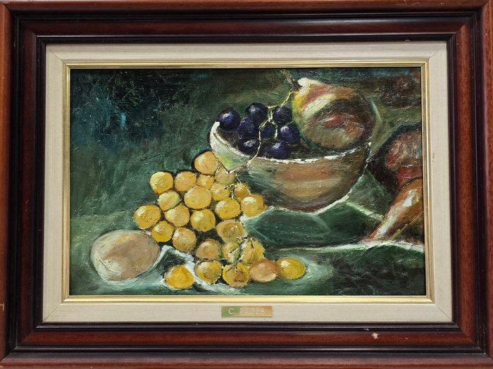 Carmen Pagés (1941) - Bodegón frutal, Antiek en Kunst, Kunst | Schilderijen | Klassiek
