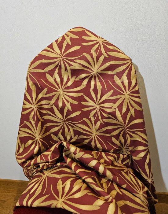 Kersttijd! Pure Gold en Red TESSUTO Prestigioso di lusso, Antiek en Kunst, Antiek | Kleden en Textiel