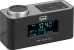 Digitale klokradio, DAB / DAB + - Trevi RC 80D6, zwart, Verzenden, Nieuw