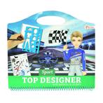 Toi-Toys Creatief schetsboek met stickers en sjablonen -..., Ophalen of Verzenden, Nieuw