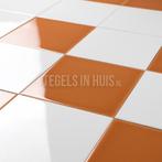 Wandtegels siena rood glans 15x15 wandtegel tegeloutlet, Nieuw, Ophalen of Verzenden, 10 m² of meer, Wandtegels