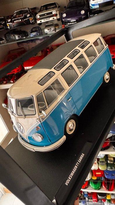 Solido 1:18 - Modelauto - Volkswagen VW T1 Samba Bus -, Hobby en Vrije tijd, Modelauto's | 1:5 tot 1:12