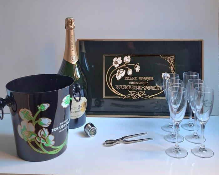 Perrier-Jouët - Champagne koeler (11) - Metaal, Plastic,, Antiek en Kunst, Antiek | Keukenbenodigdheden