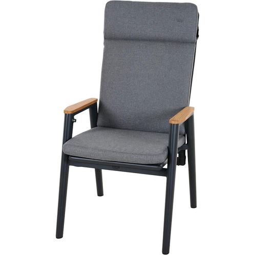 Siena Garden Cortina Eetstoel grijs - Antraciet, Tuin en Terras, Tuinstoelen, Ophalen of Verzenden