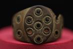 Romeins (Republikeins) Bronze Adellijk Ring - 2 cm (Zonder