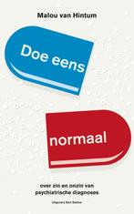 Doe eens normaal 9789035137479 Malou van Hintum, Verzenden, Gelezen, Malou van Hintum