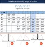 Draai- en kantelbare tv-beugel | 40-77 | max 35kg | VESA 60, Verzenden, Nieuw