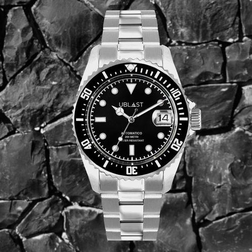 Ublast - Diver 20 ATM - Zonder Minimumprijs - UB2D4012BK -, Sieraden, Tassen en Uiterlijk, Horloges | Heren