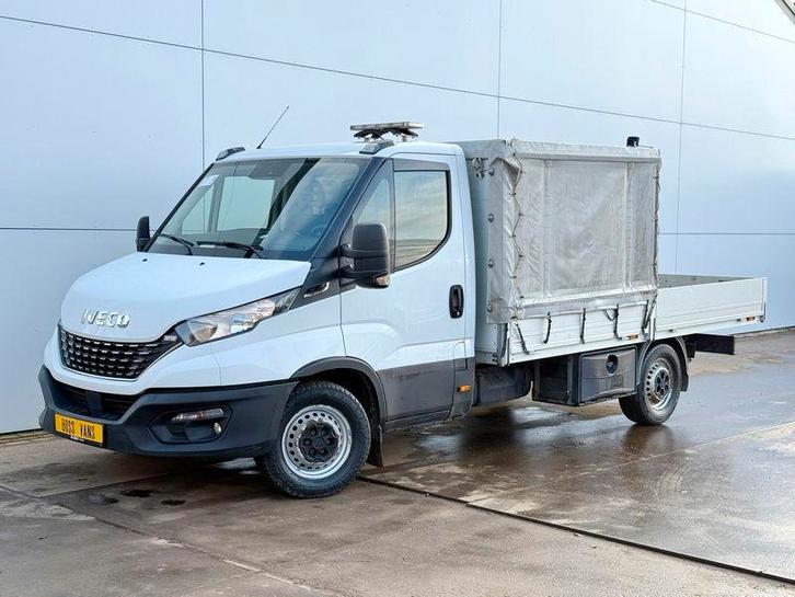 Iveco Daily 35S16 2.3, Auto's, Bestelauto's, Onderhoudsboekje, Lease, Zwart, Automaat, Wit, Gebruikt, Iveco, Financial lease, Stof
