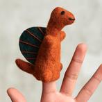 Vingerpoppetje Wolvilt - Dinosaurussen Spinosaurus Oranje/Bl, Ophalen of Verzenden, Nieuw