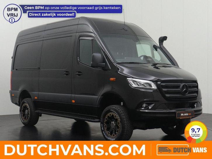 Mercedes-Benz Sprinter 319CDI Bestelbus 2024 L2 H2 Diesel, Auto's, Bestelauto's, Te koop, Automaat, BTW verrekenbaar, Diesel, Zwart