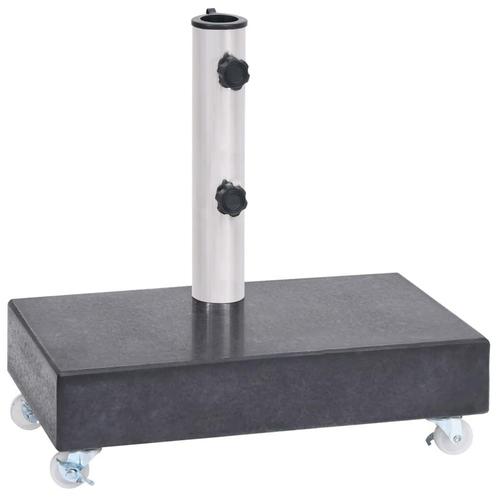Parasolvoet 25kg Zwart - Retourdeal - Geschikt voor 38/48mm, Tuin en Terras, Parasols, Nieuw, Parasolvoet, Ophalen of Verzenden