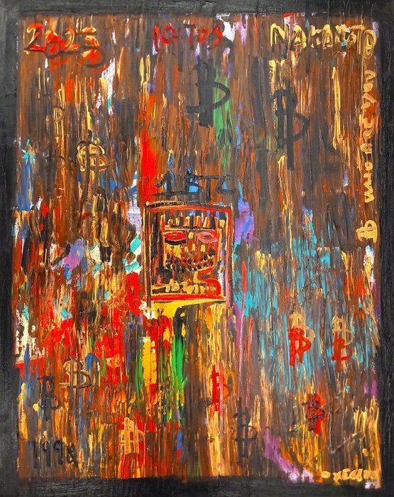 0xec6d0 (XX-XXI) - One Bitcoin N°55 of 500 - XL, Antiek en Kunst, Kunst | Schilderijen | Modern