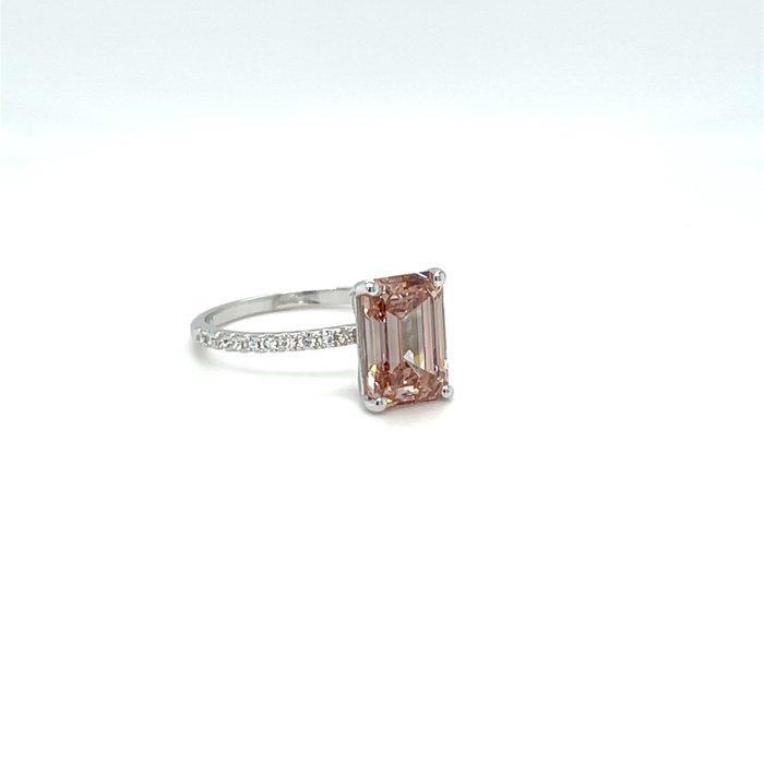 Zonder Minimumprijs - Ring - 14 karaat Witgoud - 3.26ct. tw., Sieraden, Tassen en Uiterlijk, Ringen