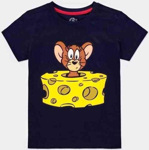 Difuzed Tom & Jerry Boys T-Shirt Jerry Blauw-Maat 110/116, Kleding | Heren, Overige Herenkleding, Nieuw, Ophalen of Verzenden