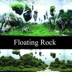 Drijvende rotssteen, bijzondere drijvende aquariumsteen, Dieren en Toebehoren, Nieuw, Plant(en), Steen of Hout