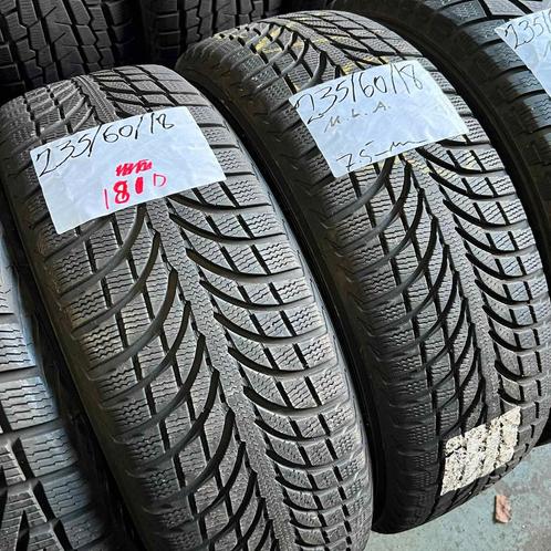 2 x Michelin Latitude Alpin 235-60-18 Winterbanden 7,5mm, Auto-onderdelen, Banden en Velgen, 18 inch, Winterbanden, 235 mm, Personenwagen