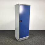 Lockerkast Grijs-Blauw | 175 x 60 x 50 cm, Huis en Inrichting, Kasten | Roldeurkasten en Archiefkasten, Ophalen of Verzenden, Gebruikt