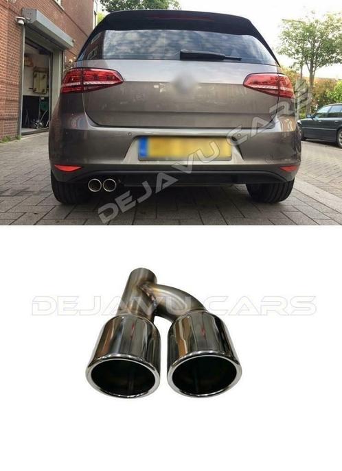 GTI GTD Look Uitlaat sierstuk tips voor VW Golf 5 6 7 Polo, Auto-onderdelen, Uitlaatsystemen, Nieuw, Audi, Volkswagen, Universele onderdelen