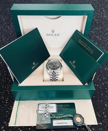 Rolex - Datejust 41 Wimbledon Dial - 126300 - Heren - 2024 beschikbaar voor biedingen