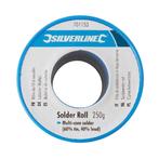 Silverline Soldeertin - 60/40 tin/lood - 1 mm - 250 g - Rol, Doe-het-zelf en Verbouw, Ophalen of Verzenden, Nieuw