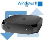 HP Z2 G4 Mini Core i7-8700 | 256GB M2 SSD | 16GB | P1000 4GB, 16 GB, Met videokaart, Intel Core i7, HP